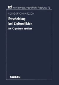 Produktbild: Entscheidung bei Zielkonflikten