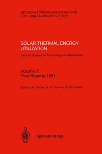 Produktbild: Solar Thermal Energy Utilization. German Studies on Technology and Application