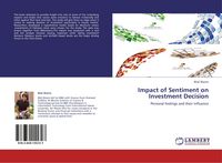 Produktbild: Impact of Sentiment on Investment Decision