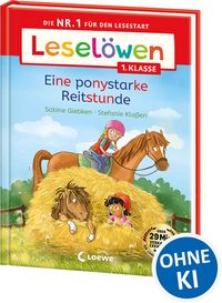 Produktbild: Lesel&ouml;wen 1. Klasse - Eine ponystarke Reitstunde