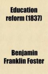Produktbild: Education Reform (1837)