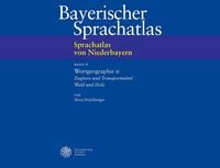 Produktbild: Sprachatlas von Niederbayern (SNiB) / Wortgeographie II: Zugtiere und Transportmittel. Wald und Holz