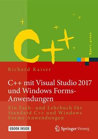 Produktbild: C++ mit Visual Studio 2017 und Windows Forms-Anwendungen
