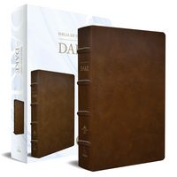 Produktbild: Rvr 1960 Biblia de Estudio Dake, Tama&ntilde;o Grande, Piel Marr&oacute;n / Spanish Rvr 1960 Dake Study Bible, Large Size, Brown Leather