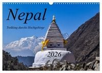 Produktbild: Nepal- Trekking durchs Hochgebirge (Wandkalender 2026 DIN A3 quer), CALVENDO Monatskalender
