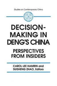 Produktbild: Decision-making in Deng's China