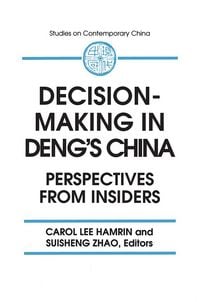 Produktbild: Decision-making in Deng's China