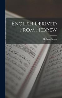 Produktbild: English Derived From Hebrew