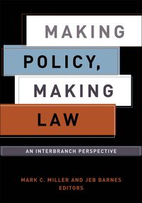 Produktbild: Making Policy, Making Law