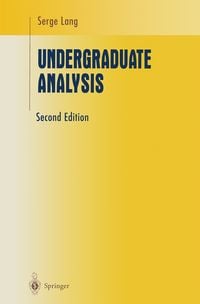 Produktbild: Undergraduate Analysis