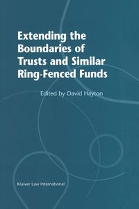 Produktbild: Extending the Boundaries of Trusts and Similar Ring-Fenced Funds