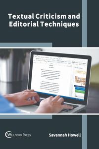 Produktbild: Textual Criticism and Editorial Techniques