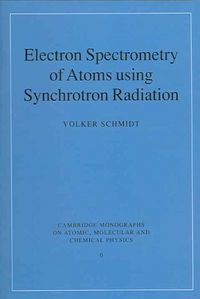 Produktbild: Electron Spectrometry of Atoms Using Synchrotron Radiation