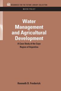 Produktbild: Water Management and Agricultural Development
