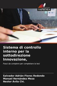 Produktbild: Sistema di controllo interno per la sottodirezione Innovazione,
