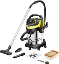 Produktbild: K&auml;rcher Home & Garden WD 7 Control P S 30/6/35/T 1.628-385.0 Nass-/Trockensauger 1400 W 30 l halbautomatische Filterreinigung