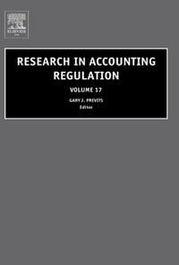 Produktbild: Research in Accounting Regulation