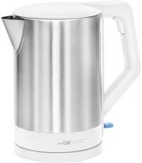 Produktbild: Clatronic WKS 3692 weiss Wasserkocher Edelstahl, Wei&szlig; Fassungsverm&ouml;gen: 1.5l