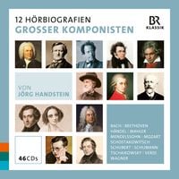Produktbild: 12 H&ouml;rbiografien gro&szlig;er Komponisten