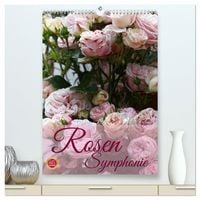 Produktbild: Rosen Symphonie (hochwertiger Premium Wandkalender 2027 DIN A2 hoch), Kunstdruck in Hochglanz