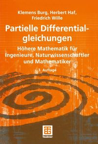 Produktbild: Partielle Differentialgleichungen