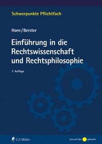 Produktbild: Einf&uuml;hrung in die Rechtswissenschaft und Rechtsphilosophie
