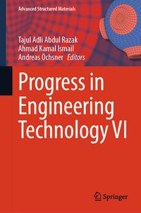 Produktbild: Progress in Engineering Technology VI