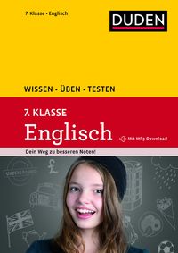 Produktbild: Wissen &ndash; &Uuml;ben &ndash; Testen: Englisch 7. Klasse