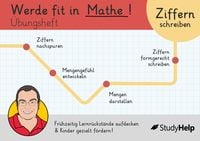 Produktbild: Werde fit in Mathe: Ziffern schreiben und mit Mengen in Verbindung bringen