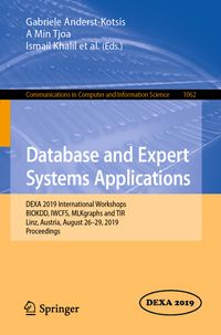 Produktbild: Database and Expert Systems Applications