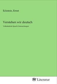 Produktbild: Verstehen wir deutsch