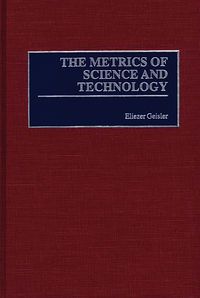 Produktbild: The Metrics of Science and Technology