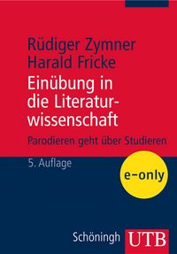 Produktbild: Ein&uuml;bung in die Literaturwissenschaft