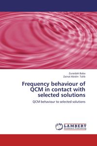 Produktbild: Frequency behaviour of QCM in contact with selected solutions