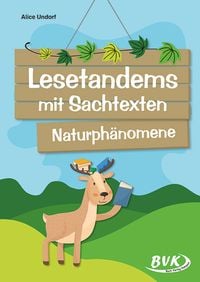 Produktbild: Lesetandems mit Sachtexten &ndash; Naturph&auml;nomene
