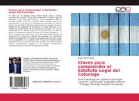 Produktbild: Claves para comprender el Estatuto Legal del Coloniaje
