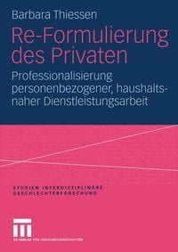 Produktbild: Re-Formulierung des Privaten