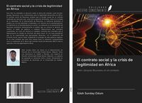 Produktbild: El contrato social y la crisis de legitimidad en &Aacute;frica