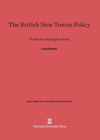 Produktbild: The British New Towns Policy