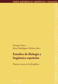 Produktbild: Estudios de filolog&iacute;a y lingue&iacute;stica espa&ntilde;olas