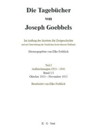 Produktbild: Oktober 1923 - November 1925