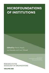 Produktbild: Microfoundations of Institutions