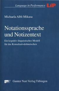 Produktbild: Notationssprache und Notizentext
