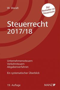 Bild vom Artikel Steuerrecht 2017/18 vom Autor Walter Doralt