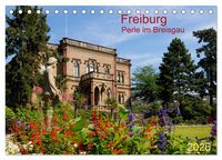Produktbild: Freiburg Perle im Breisgau (Tischkalender 2026 DIN A5 quer), CALVENDO Monatskalender