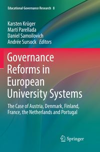 Produktbild: Governance Reforms in European University Systems