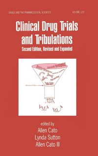 Produktbild: Clinical Drug Trials and Tribulations, Revised and Expanded
