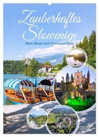 Produktbild: Zauberhaftes Slowenien. Seen, Berge und charmante Orte (Wandkalender 2027 DIN A2 hoch), CALVENDO Monatskalender