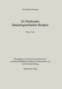 Produktbild: Zu Neufunden klassisch-griechischer Skulptur