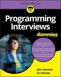 Produktbild: Programming Interviews For Dummies